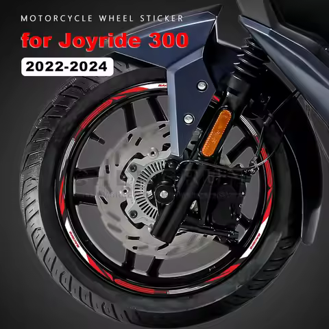 Motorcycle Wheel Sticker Waterproof Decals for Sym Joyride 300 Accessories 2022 2023 2024 Strip Tape