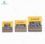 Sunrise Tox with Screw  6mm , 8mm , 10 mm  PER BOX (50PCS)