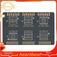 Flash 64 BGA ISP Board Flash 64 FBGA EMMC/FBGA 153 254 221 UFS/FBGA 153 254 297 Support for F64 Lite