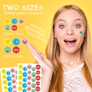 ELAIMEI Colorful Stars Fun Cute Emoticon Acne Patch Acne Patch 10.22
