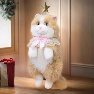 [gongjing4] Cute Simulated Cat Designer Bapa Women Kawaii Soft Plush Trendy Bapa Purse For Woman Sch