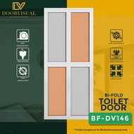 Aluminium Bi-fold Toilet Door Design BF-DV146 | BiFold Toilet Door Specialist Shop in Singapore