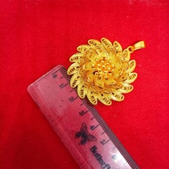 BANGKOK PENDANT DUBAI JEWELRY 24K GOLD PLATED