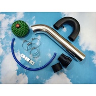 (Combo Set)PERODUA KENARI / KELISA Air Intake Open Pod Ram Pipe Kit with HKS Mushroom Filter Full Se