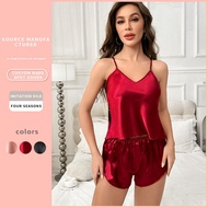 New Ladies Homewear Sexy Halter Pajamas Set Lace Sling Pajamas Pajamas