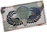 Basic Parachutist Badge 2x3.5 Jump Wings IR Multicam Airborne Patch
