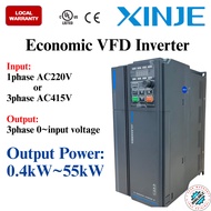 XINJE VH1 220V 415V 0.4kW-55kW Three Phase Motor Speed Controller Frequency AC Drive Inverter VFD ~ 