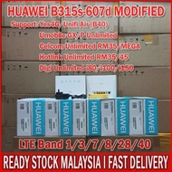 HUAWEI B315 B315S-607 MODIFIED CPE ROUTER 4G LTE MODEM UNLIMITED HOTSPOT WIFI TETHERING UNLOCKED