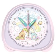 角落小顆伴 - 日本版角落生物鐘 角落小夥伴鬧鐘 細飯糰形鐘 (Pink Topica Park) Sumikko Gurashi 鐘座坐台座檯鐘式鬧鐘 平行進口