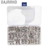 Dajrrhd Fuses Glass Fuse Tube 150Pcs Quick Fusing 0.1A 30A 5x20mm for