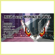 ┻ ∷ ❖ MIO i 125 WINKER STICKER/ MIO i 125 WINKER OWL DESIGN/ MIO i 125 ACCESSORIES / MOTORCYCLE STI