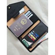 long wallet man 錢包男 Pemegang pasport Jepun, dompet, pemegang kad pelbagai fungsi, pemegang pasport p