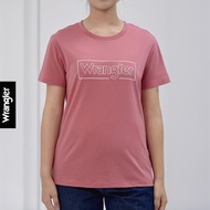 WRANGLER เสื้อยืดแขนสั้นผู้หญิง ทรง Regular รุ่น WR F425WTSSF16