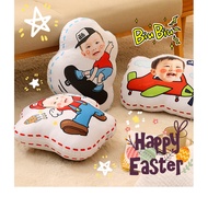 Customised Baby Pillow, Custom Face Photo Pillow Custom Face Shape Pillow, Personalized Photo Stuffe