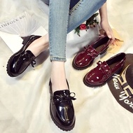 Redeem!! Docmart Women's Ribbon Shoes Oxford Shoes Korean Style Women's Shoes loafers