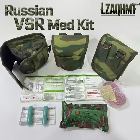 Russian VSR Camouflage Med Kit Tactical Medical Pouch First Aid Kit AI-N-1 Аптечка индивидуальная но