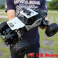 รถบังคับวิทยุ สามารถชาร์จแบตได้ Remote Control RC Cars Rock Crawler Monster Truck พร้อมรีโมท 2.4 GHZ