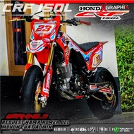 DECAL CRF 150 L Sticker decals CRF 150 L HOLOGRAM/
