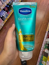 vaseline lotion 綠色煥白嫩膚