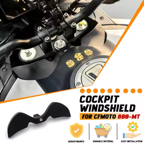 For CFMOTO 800 MT MT800 800IBEX IBEX800 800MT Cockpit Windshield 800MT 800 MT Explore Windscreen Def