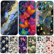Case For Motorola MOTO G56 G86 G96 5G Case Soft Silicone phone Cover betterfly flower cute aesthetic