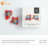 GuliKit โมดูลแม่เหล็กไฟฟ้าจอยสติ๊กสำหรับ Ally X GuliKit เอฟเฟกต์ RG01ฮอลล์จอยสติ๊กใช้ได้กับ ROG ALLY