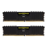 16GB (8GBx2) DDR4 2666MHz RAM (หน่วยความจำ) CORSAIR VENGEANCE LPX (BLACK) (CMK16GX4M2A2666C16) // แรมสำหรับคอมพิวเตอร์ PC