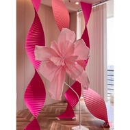 Hand Kneading Paper Wedding Room Wedding Flower Decoration Flower Crepe Paper Crepe Arrangement Flor