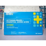 Ketorex Ketoanalogues Essential Amino Acid 100 pcs 600m