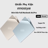Innostyle USA 3M Diamond 6IN1 Skin Sticker For Macbook M4/M3/M2/M1 2018-2025