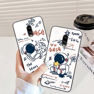 Samsung J7 Plus / J7+ Case With Astronaut And cute Space Print Protects Your Phone