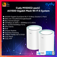 Cudy M1500(1-pack) - AX1500 Gigabit Mesh Wi-Fi 6 System