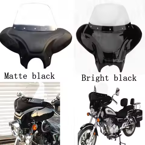 Moto Fairing Windshield for Honda Rebel CMX 250 CA125 250 450 GL1500 GL1800 SHADOW ACE VLX DLX MAGNA