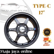 Sport rim Type -c SSR 17" 17inch 7.5jj 4H100/114.3,5H100/113