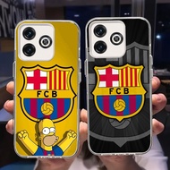 Soft Case for Infinix Smart 9 8 6 7 Pro T32 FC Barcelona