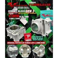 HIPOWER RACING CERAMIC BLOCK LC135 Y15 63MM 65MM 74MM 72MM 70MM 68MM 60MM 57MM GEN3 BLOCK HI POWER F