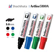 Artline 5100A / 5109A Whiteboard Marker – Big Nib 5.0mm / 10.0mm | 4 Colours | Refillable