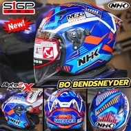 หมวกกันน็อค NHK S1 GP PRO OPEN FACE แว่น2ชั้น ลายนักแข่ง 2024 รุ่นใหม่ล่าสุด ALONSO LOPEZ L (59-60 C