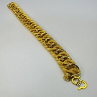 22k / 916 Gold Bold Sandy Lipan Bracelet