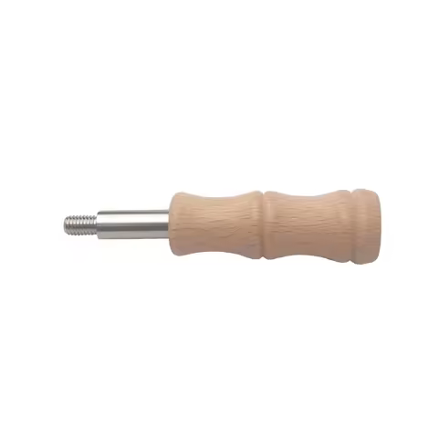 OD 18mm Length 74mm Beech Handle M5 Male Threaded Stem Use For Tiodw Pro Housing and Ti Bowl