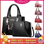 READY STOCK🔥GRIMO Premium Gracia Business Handbags Shoulder Women's Sling Bag Beg Tangan Wanita Pere
