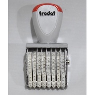 TRODAT 3MM 8 DIGIT ROTARY STAMP WITH IMPORTED PERMANENT INK