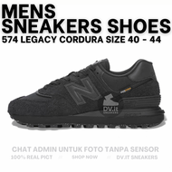 100% BNIB Sepatu Sneakers Lifestyle Casual Kasual Pria-new-balance-574 574 Legacy Cordura Suede Full