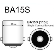 4Pcs DC 24V 21W BA15S P21W 1156 S25 1141 2409 Clear Bulbs Car Turn Signal Bulbs Auto Halogen Signal 