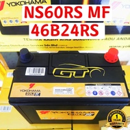 NS60S MF 46B24RS MF YOKOHAMA GOLD MF Car Battery Bateri Kereta Yokohama Battery/ WIRA/ SAGA / BLM / FLX / IRIZ/VIOS