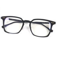 未使用商品 ▼ DITA DTX468 RAMIDA 惠靈頓形眼鏡，黑色和金色，52□21-145，示範鏡片，日本製造，男士。