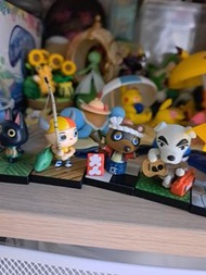 動森 2001 絕版 入榫組裝頭手可動 動物森友會 ultra rare animal crossing scene figures - Japan capsule collection miniat