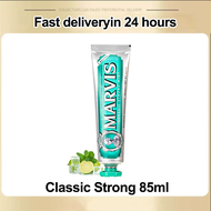 [Original ]Marvis Freshens Breath Toothpaste Whitening From Italy 85ml Cinnamon Mint Full Color