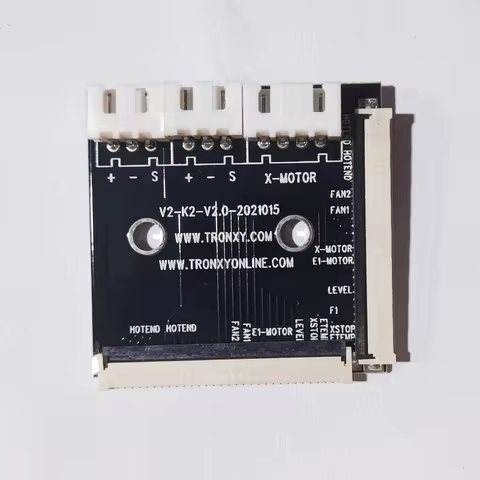 Tronxy XY-3 PRO V2 3D Printer Parts Print Head Adapter Board X-axis Adapter Board X-axis FPC Cable Z