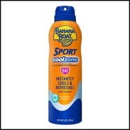 Banana Boat Sunblock Ultramist Sport Coolzone Spray Spf 50+ 170